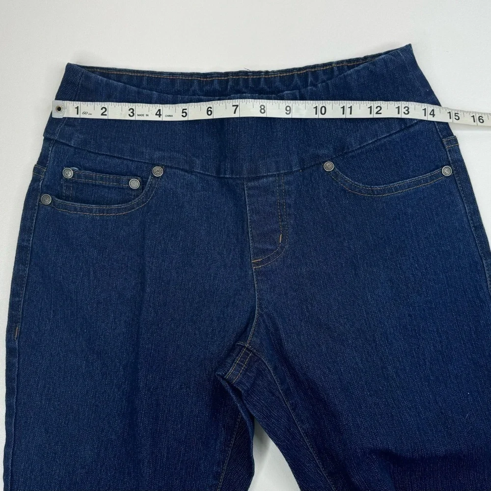 Chadwick’s Denim Pull On Straight Leg Jeans Womens Size 4